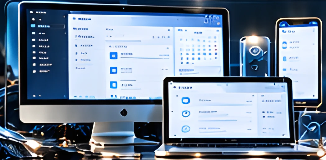 Email on desktop, laptop, tablet and phone