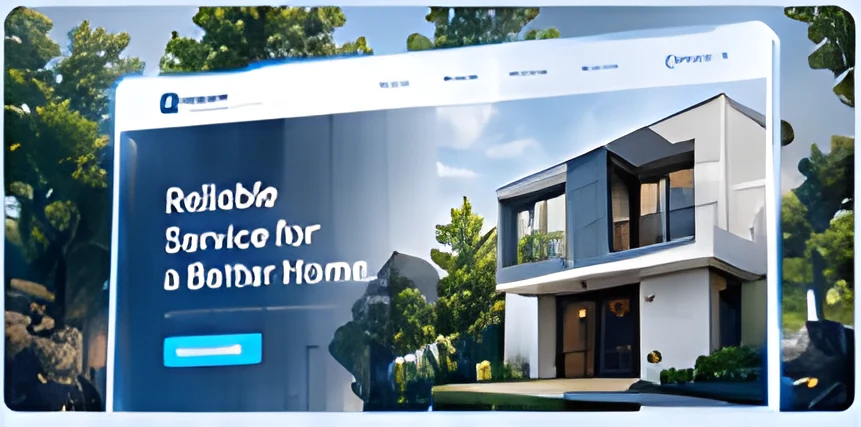 Website concept for a local home-services business