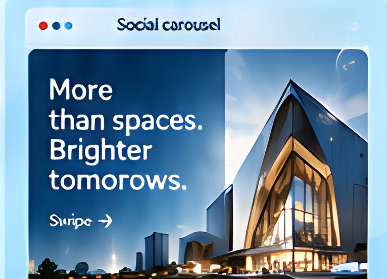 Social carousel example