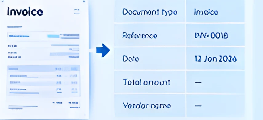 Invoices & purchase records extraction example