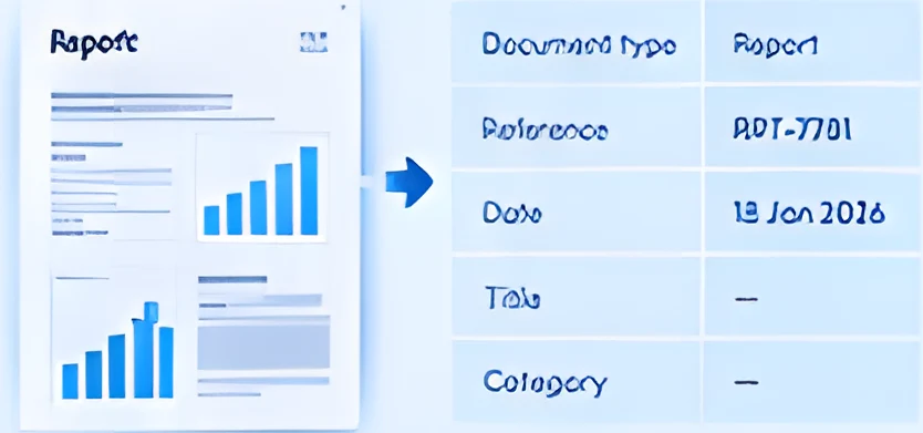 Reports & business records extraction example