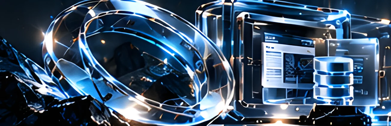 Glass rings and a vault representing protected recovery