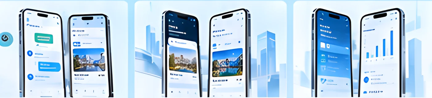 Customer service, booking and team operations app concepts