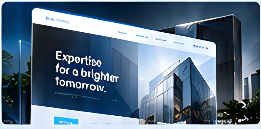 Website concept for a professional services firm