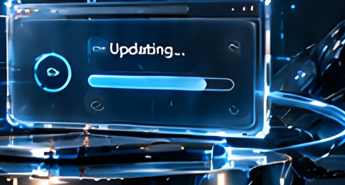 Updating progress window