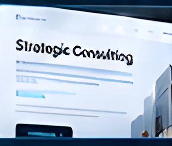 Strategic Consulting service page