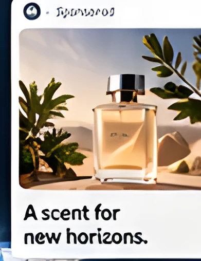 Feed image ad example