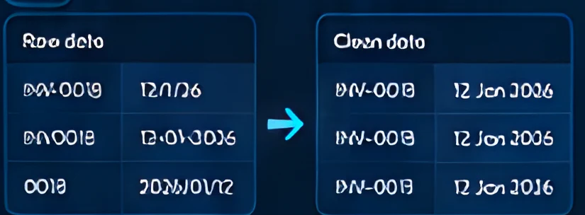 Data Cleanup & Transformation preview
