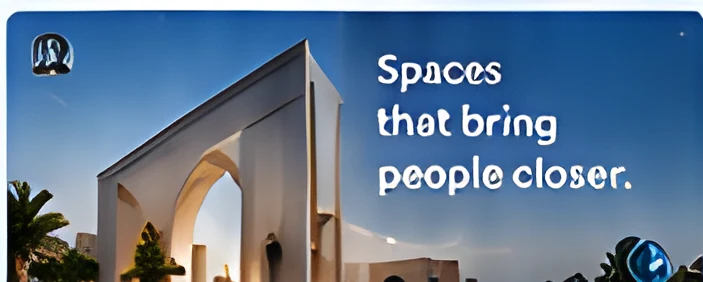 English post: Spaces that bring people closer