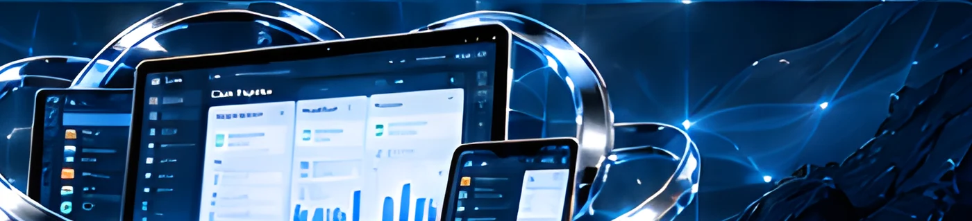 Laptop and phone showing a CRM pipeline