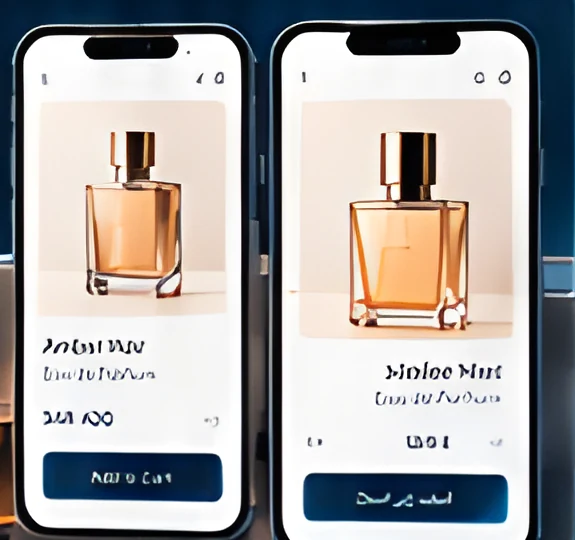 English and Arabic store on phones
