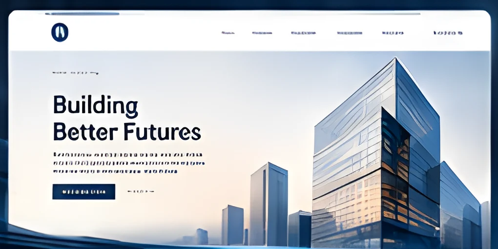 English version of a corporate website