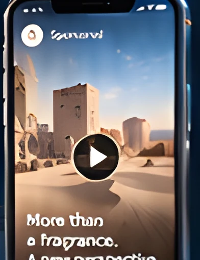 Vertical video ad example