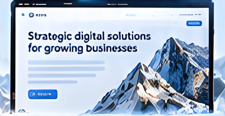 Service-led businesses content example