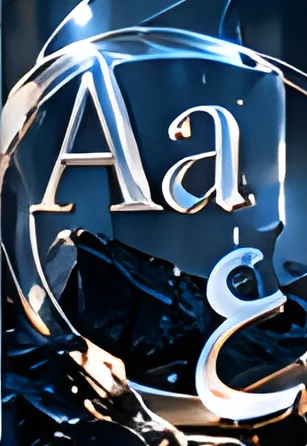 Aa and ع letterforms