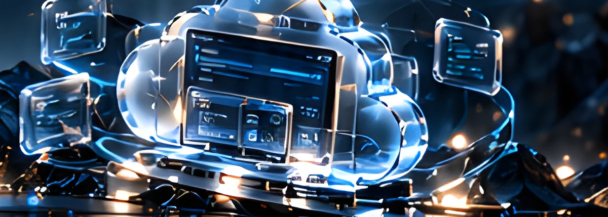 Glass cloud with deployment panels