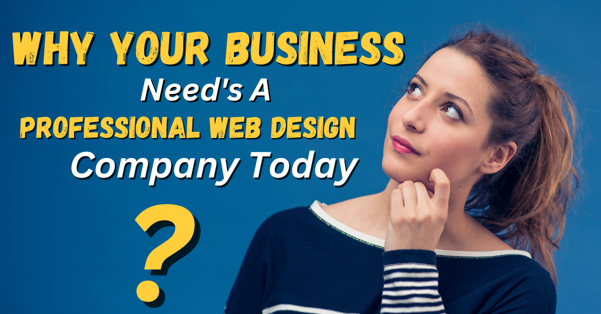 Professional Business Needs A Web Design Company