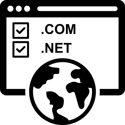 Domain Name Search Bar On A Registration Website